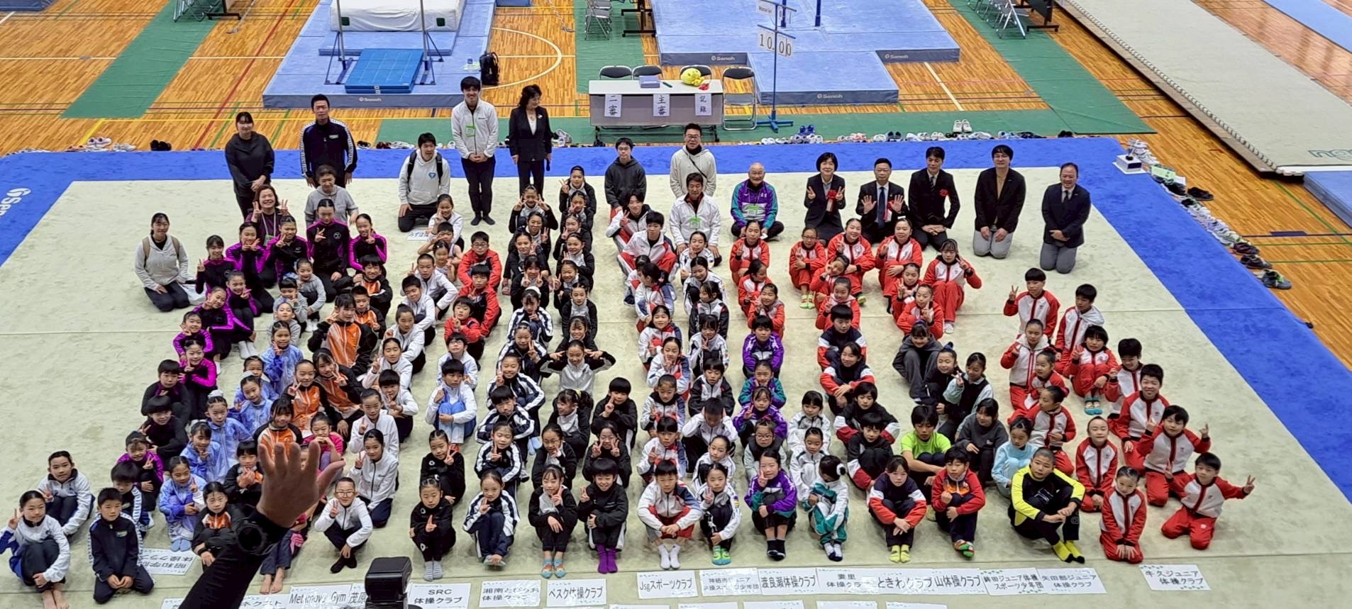 第34回牛久ジュニア体操競技大会に出場させて頂きました
